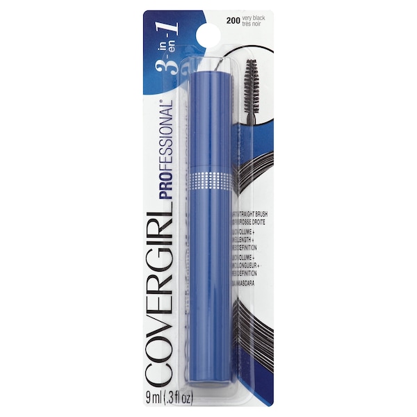 Covergirl Cover Girl Professional All In One Mascara Straight Brush 200